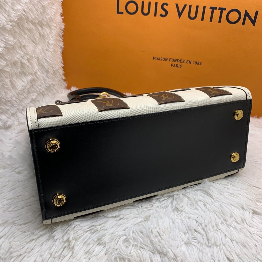 āSOLDāLOUIS VUITTON Damier Tressage Steamer MM bag - Picture 14 of 14